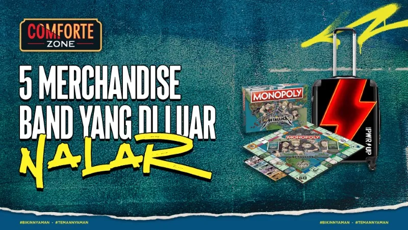 Image 5 Merchandise Band Yang Di Luar Nalar