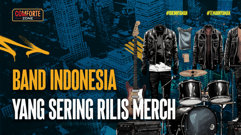 Image BAND INDONESIA YANG SERING RILIS MERCH