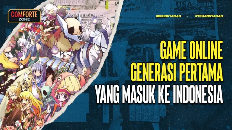 Image GAME ONLINE GENERASI PERTAMA YANG MASUK KE INDONESIA